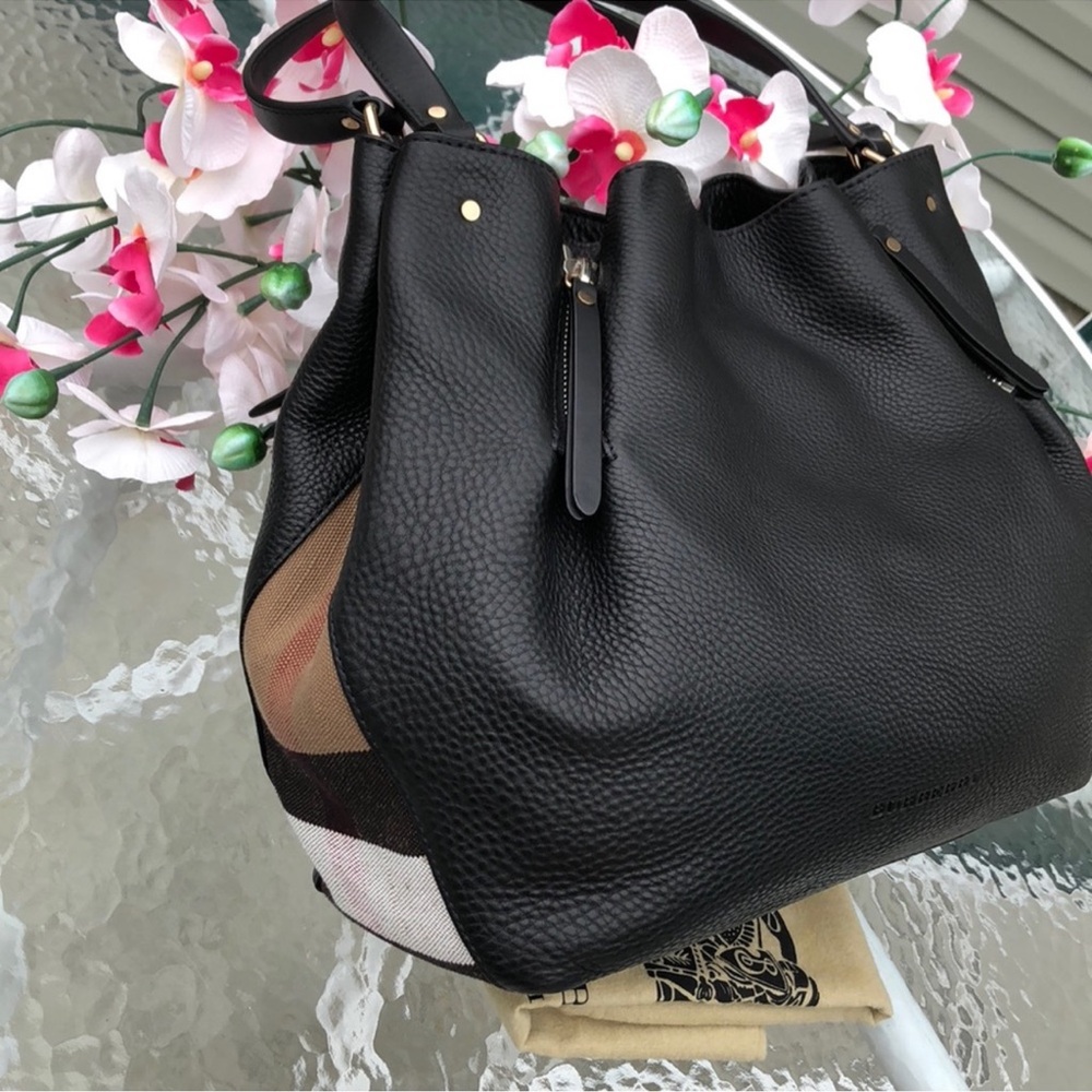 Authentic Burberry Leather Bag - Picture 3 of 14